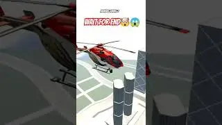 Wait for end🤯😱 helicopter jump #shorts #viral #trending #indianbikedriving3d