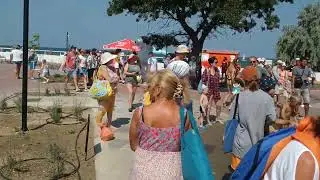 Открытие Набережной в Щелкино  30 июля 2022 г
