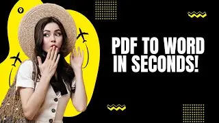 Convert PDF to Word Without Losing Format (Convert PDF to Docx Fast)