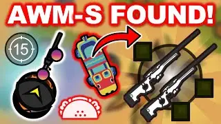 AWM-S + MINI-GUN FOUND in *NEW* SINKO DE AMMO! - Surviv.io