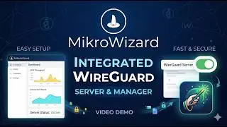 MikroWizard Integrated WireGuard VPN Manager , New in v1.3