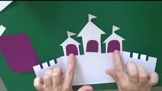 Виготовлення листівки Замок