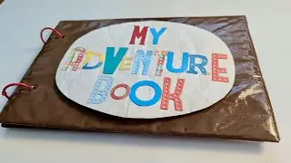 Faux leather cover from Dollar Tree supplies