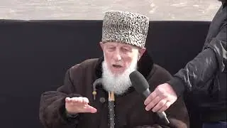 ХОЖ-АХМЕД КАДЫРОВ ОБРАТИЛСЯ К МИТИНГУЮЩИМ В ГРОЗНОМ