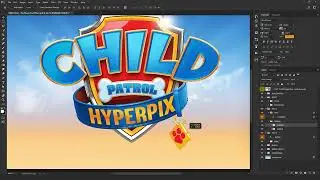 PAW Patrol: The Movie Photoshop Text Effect