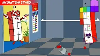 [ANIMATION STORY] Who Killed The Numberblocks 17 in Lift? || Numberblocks fanmade animation story