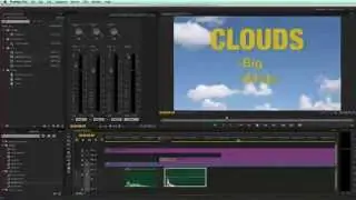 Premiere Pro Tutorial: Basic animations and using sound effects.