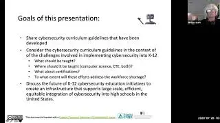 Bridge Building - Cybersecurity Curriculum Guidelines for All