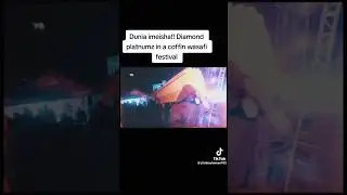 🤯DIAMOND PlATNUMZ coffin appearance on stage !!! 💔🥺🕊