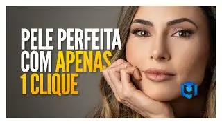 Pele perfeita em apenas 1 clique com Inteligência Artificial | Retouch muito fácil