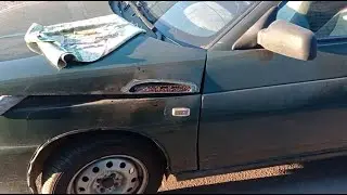 Маленькая дырочка в капоте. Быстрый ремонт со сваркой