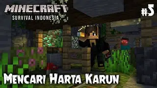 Perjalanan Mencari Harta Karun - Minecraft Survival | w-Atom - eps 5