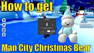 How to get Man City Christmas Bear in Man City Blue | All NPC Locations