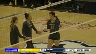 Volleyball Highlights: Marquette 3, Butler 0 (Nov. 6, 2024)