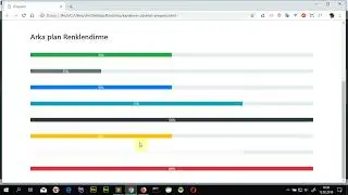 Bootstrap Progress Bar - Bootstrap ilerleme çubuğu