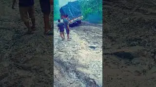 Truck on off-road 