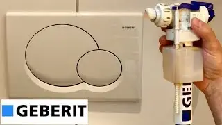 How to repair Geberit toilet flush