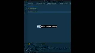 #2 First c++ program Hello World #c++ #cplusplus
