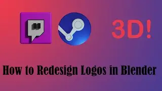 How to Redesign Logos in 3D in Blender