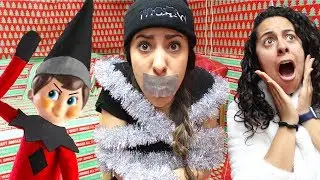 We got a BAD ELF ON A SHELF  *It PRANKED us and Kidnapped Our Sister!*