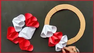 Unique style wall hanging craft idea/ Wall decor idea with paper