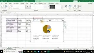 HOW TO INSERT CHARTS AND COLUMN GRAPHS WITHIN EXCEL