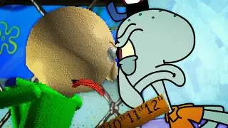 Baldi's Basics VS. Squidward Tentacles - Rap Battle! | Cidisswo