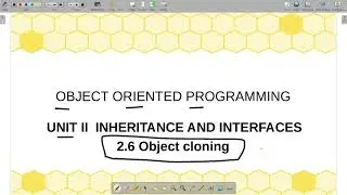 Object cloning in OOP | EP=23 3rd SEM CS8392 | Quick Through |tamil