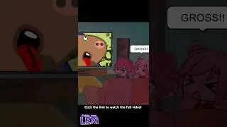 George Wuz Here | PEPPA EXE Tales | Piggy Family Reaction #shorts #peppapig #gachawithlexi