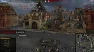 АМХ 13 90 как играть на городскй карте  Химмельсдорф   лучший бой AMX 13 90 World of Tanks