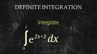 Integrate ∫(e^2x+3)dx || how to Integrate ∫(e^2x+3)dx