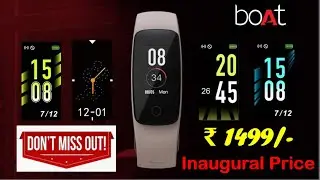 Best fitness tracker 2020 | Boat Pro Gear Smart fitness Band - B20 | Value for money only at 1499