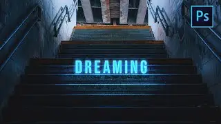 [ Photoshop Tutorial ] GLOWING TEXT in Photoshop (Calob Castellon Style) 😉