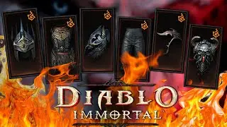 Diablo Immortal - Новые легендарные предметы на Некроманта