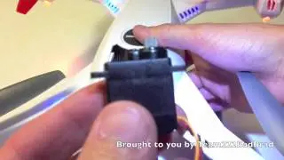 Blade 350 QX Gimbal?  Yeah it's Gimbal Ready!