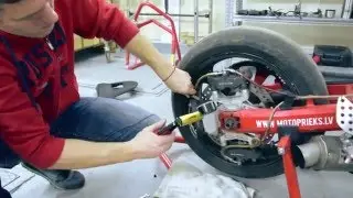 Разборка мотоцикла. Часть вторая.