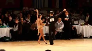 2012 WDSF Grand Slam Latin Antwerpen - QuarterFinal - Zaytsev, Andrey - Kuzminskaya, Anna - Samba