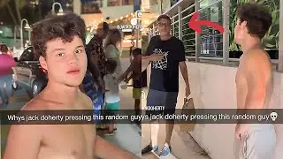 Beta Male Jack Doherty Tries & FAILS To Intimidate Man With Kids