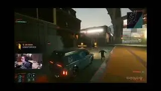 Shroud loses his head in Cyberpunk 2077...