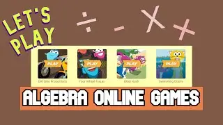 4 Algebra online games #maths