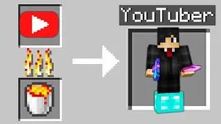 Minecraft, But You Can Smelt Youtubers...