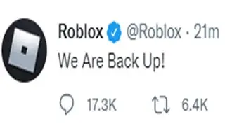 Roblox is finally BACK!