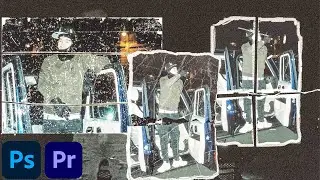 PICTURE RIP PAPER COLLAGE TRANSITION [PS/PREMIERE] FREE PACK INCLUDED