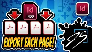 How to Export Each Page as a Separate PDF in Adobe InDesign (Quick Tip!)