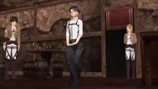 MMD Drop it! Levi Ackerman.