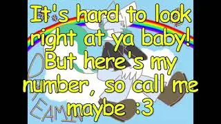 The Yellow Dress - Call Me Maybe [Fan made lyric video]
