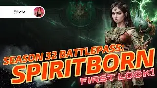 SPIRITBORN! Diablo Immortal Season 32 Battlepass.