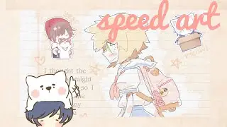 【ibispaint speed art】hungry cat | art stuff