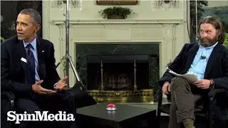Barack Obama and Zach Galifianakis go head to head on 'Between Two Ferns'