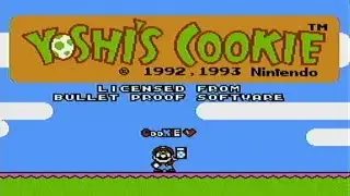 Yoshi's Cookie - NES Gameplay